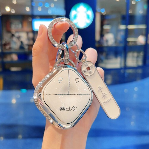 五菱缤果pro钥匙套Air ev晴空宏光miniev车扣星光L壳五菱S PLUS包