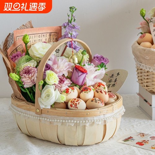 手工编织大号柳编篮|千人加购