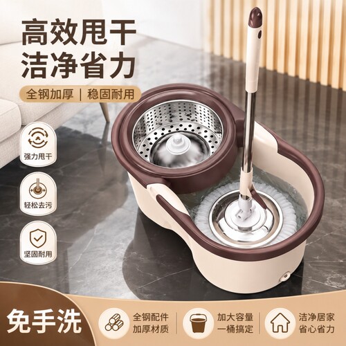 旋转拖把桶好神拖自动地拖布桶家用墩布拖把加厚脱水免手洗地板