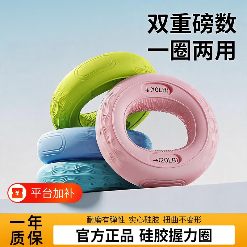硅胶握力圈男女练臂肌训练器材五指力量儿童学生锻炼手力康复专业