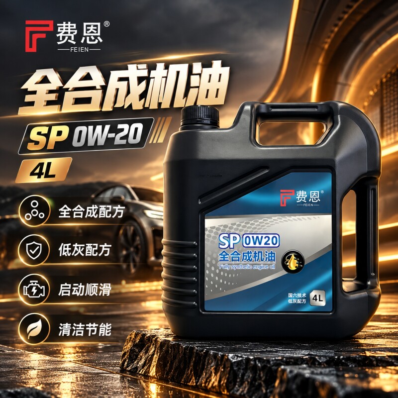 正品全合成机油黑装SP级5W-40汽车机油5W-30发动机机油四