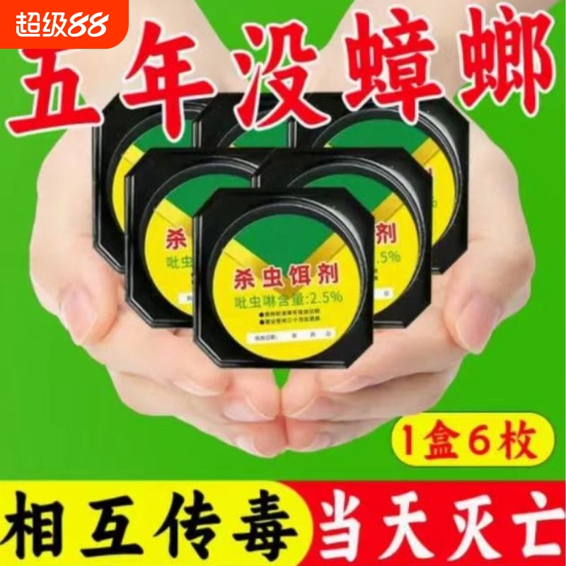 蟑螂药家用神器一窝正品专用饭店非无毒全窝餐厅端杀蟑胶饵剂厨房