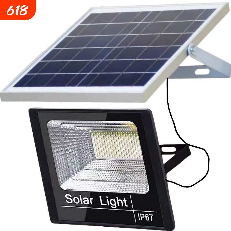 太阳能照明灯户外家用自动亮太阳能灯庭院充电光伏板室内供电新款