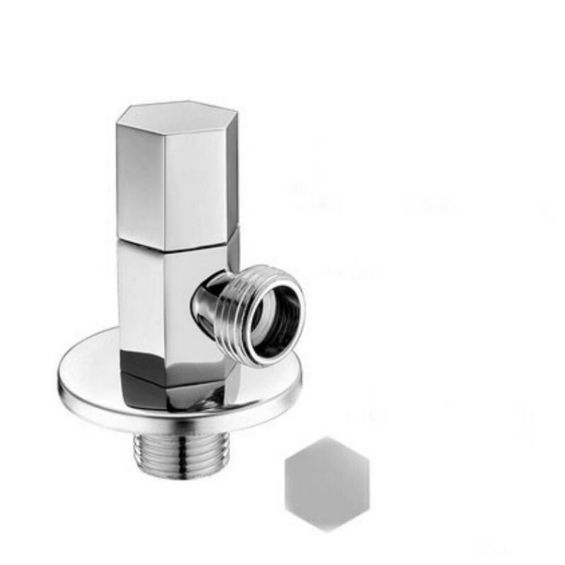 出口冷热水配件4分龙头进水三角阀加厚铜手轮止回阀阀门陶瓷