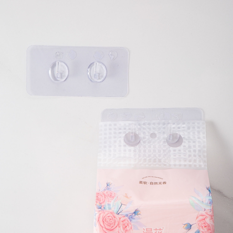 多功能抽纸洗脸巾挂钩强力粘钩厨房客厅墙面免打孔安装粘贴钩子