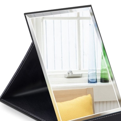 镜子化妆镜折叠台式便携随身高清学生宿舍女桌面便携式特大号玻璃