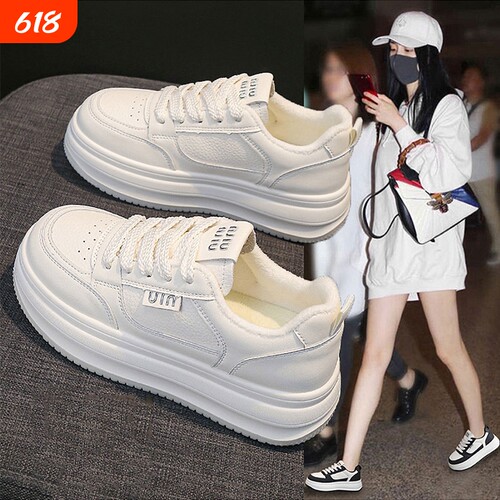 爆款小白鞋女鞋子2026新款春秋
