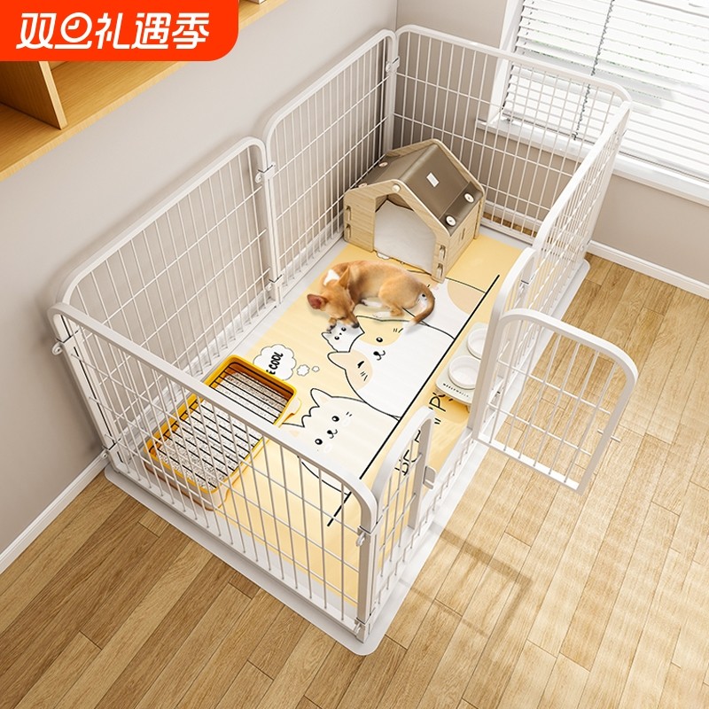 狗狗宠物围栏室内家用自由组合狗笼子中小型犬泰迪柯基大尺寸狗窝