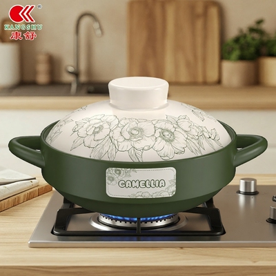 康舒大容量燃气灶砂锅