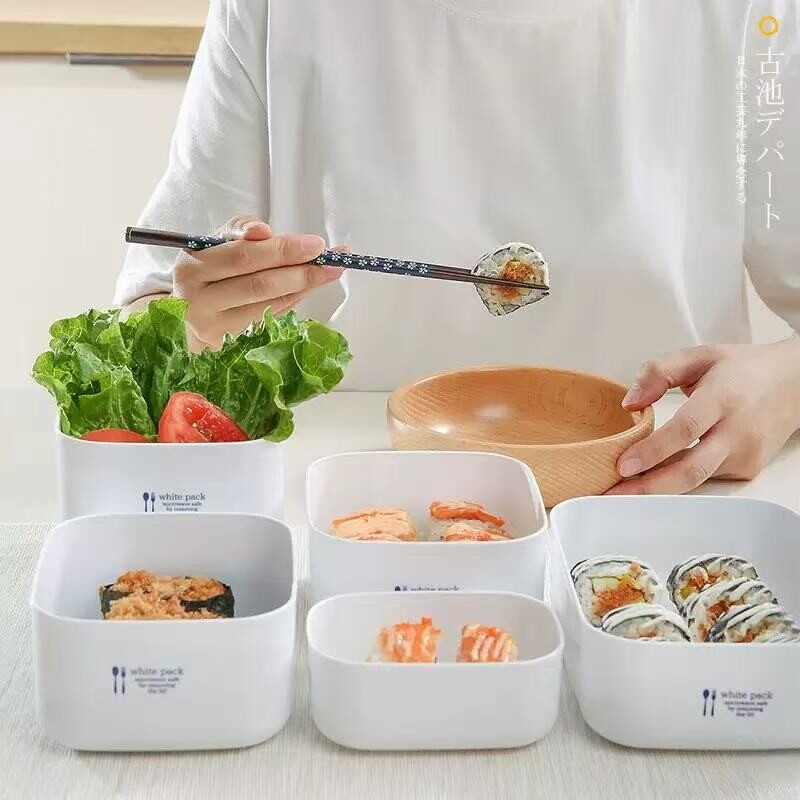 食品级杂粮米饭分装盒日本冷冻可微波小饭盒冰箱保鲜定量减脂外出图片
