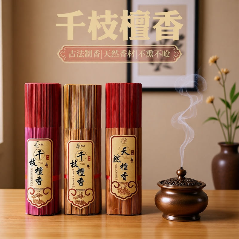 檀香环保无烟香|超3000次加购