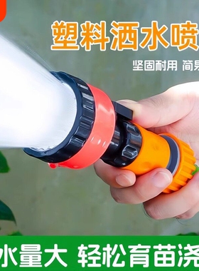 农用洒水浇地浇菜喷头浇水园林浇花雾化育苗花洒水枪46分1000目