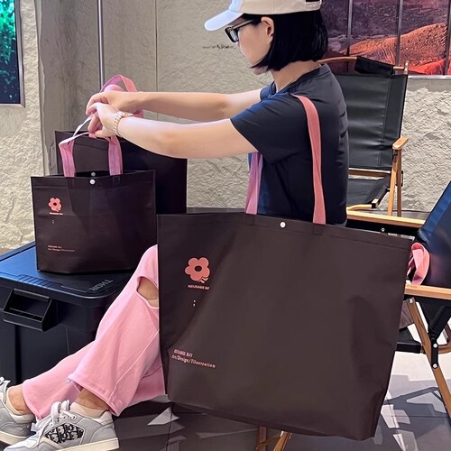 新款服装店超大加厚无纺布手提袋
