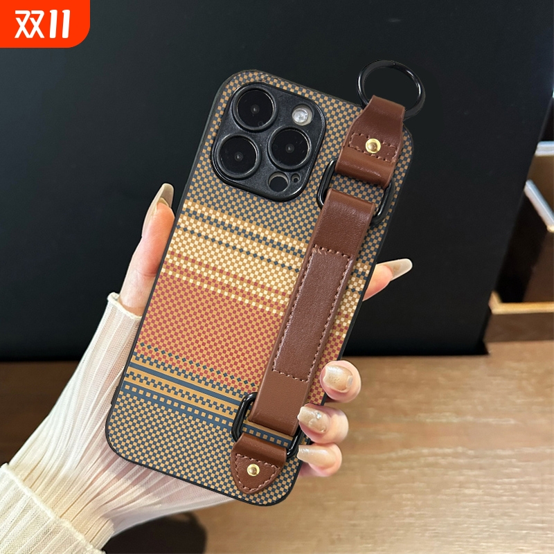 凯夫拉腕带时尚防摔新款手机壳