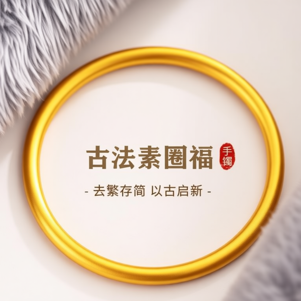 古法传承手镯女999钢印古法仿真手镯实心结婚首饰沙金久不掉色