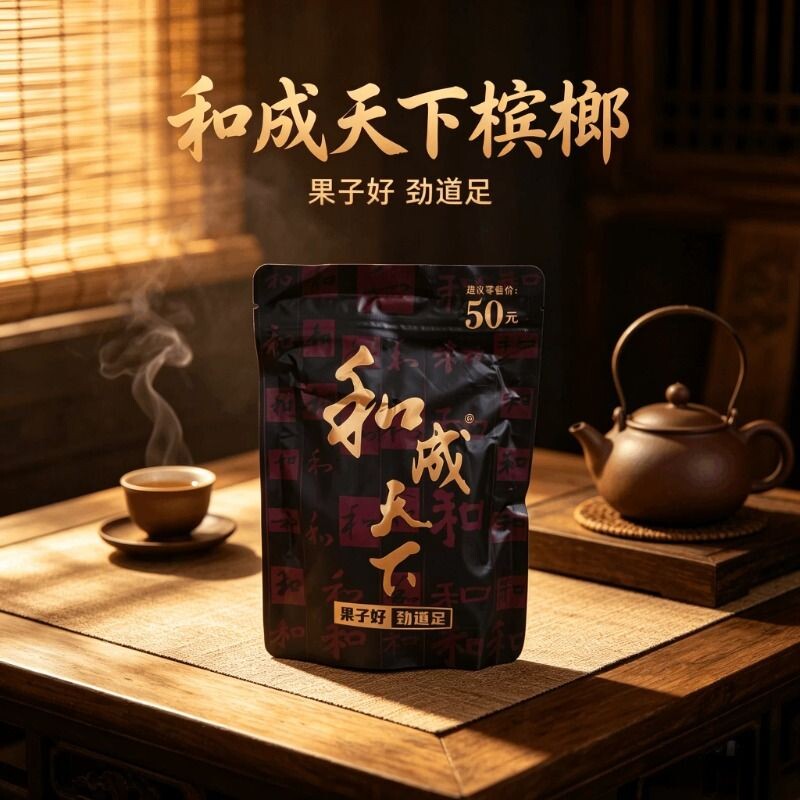 和成天下正品槟榔50元和成裸包新鲜口味王批发新鲜劲道足裸包