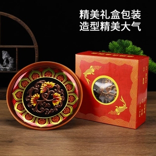 合金观音财神供果果盘佛前莲花果盘家用上供水果盘佛堂贡品供盘