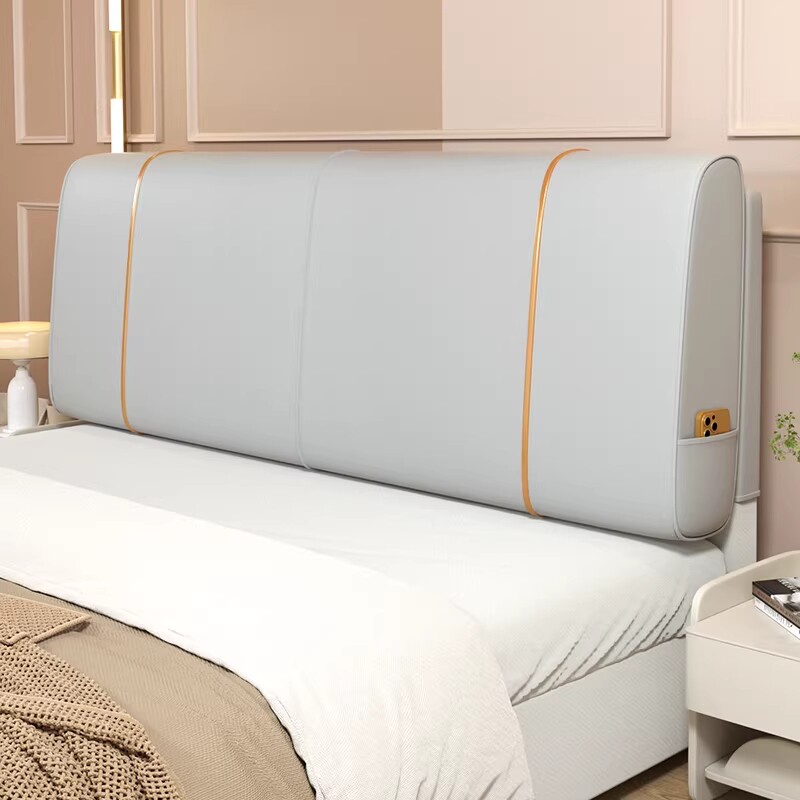 床头靠垫软包k板猫抓皮靠背垫床头罩榻榻米自粘现代简约海绵高级