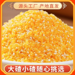 东北小碴子黑龙江农家碎玉米粒小碴子玉米渣玉米粥五谷杂粮