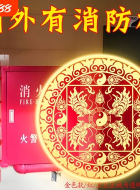 以庙供】青龙镇解开门见消防栓污水暖气管道井配电箱问题金色自粘