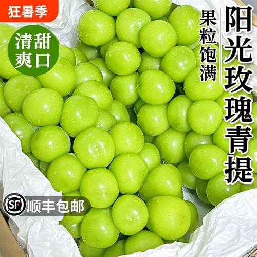 【阳光玫瑰5斤钜惠装】顺丰冷链
