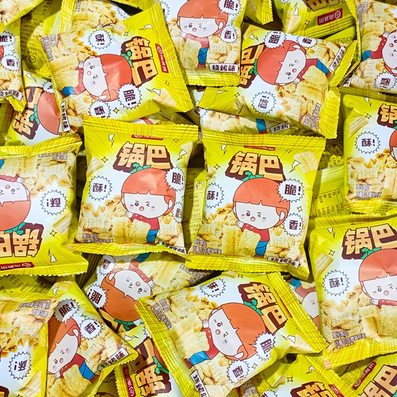 海底捞锅巴门店同款虎牙脆脆脆角妙脆角火锅学生儿童膨化零食