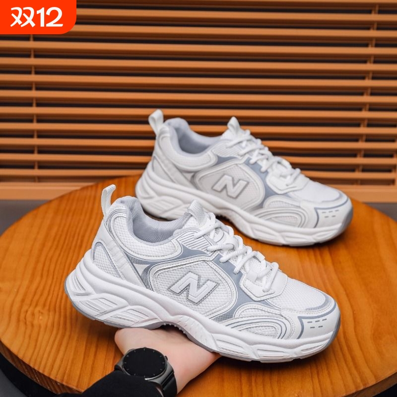 NEW BOLUNE/新百伦经典款休闲小白鞋秋冬情侣跑步鞋保暖1908系列