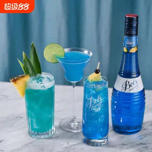 BOLS波士蓝橙味力娇酒700ml鸡尾酒调酒基酒烘培荷兰原装进口洋酒