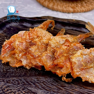 探味岛【顺丰包邮】福建东山即食红娘鱼香酥小鱼干碳烤红娘鱼80g