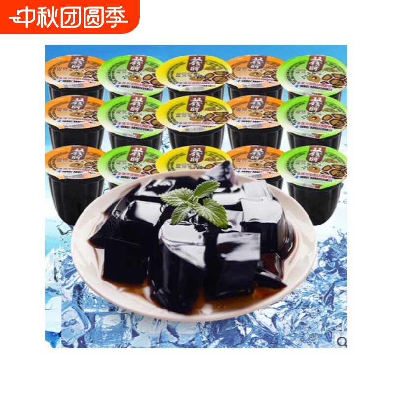 双钱红豆龟苓膏510g|千人加购图片