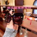 2025新款 眼镜夏 太阳镜时尚 遮阳镜高级感女士墨镜防紫外线大脸女款