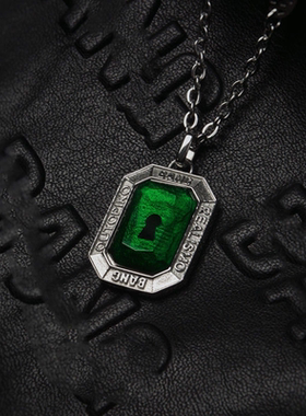 BANGBANG 绿色项链 情侣男女同款 2022新品 精湛工艺 好友礼物