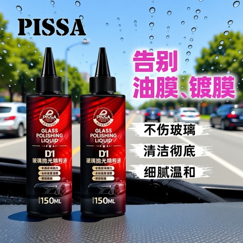 玻璃抛光剂去油膜二合一汽车去油膜镀膜水渍轻微划痕抛光液氧化铈