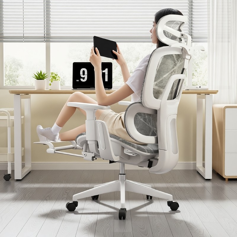 人体工学椅子护腰电脑椅家用舒适久坐电竞椅子男生可躺办公室座椅