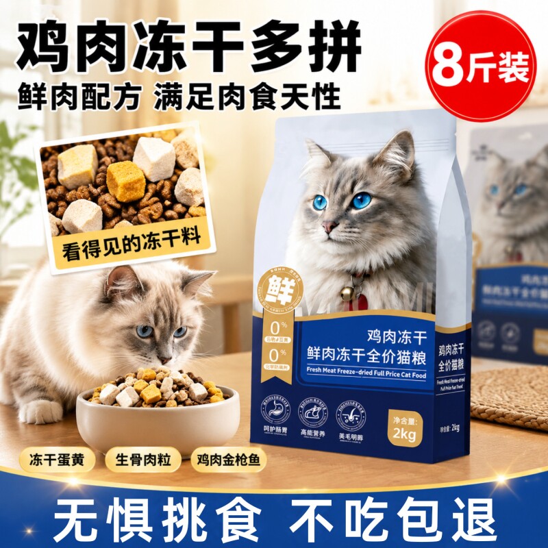 瓜洲牧金枪鱼猫粮8斤|119人收藏图片