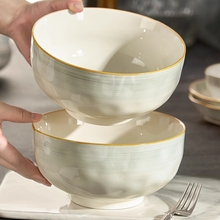 大号新款汤碗大碗家用2025陶瓷大容量汤盆汤面碗吃面条碗个人专用