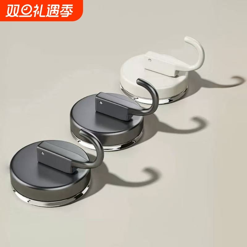 吸盘挂钩免打孔强力承重玻璃真空无痕粘钩厨房门后浴室卫生间墙壁