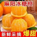 包邮 正宗麻阳冰糖橙9斤湖南橙子应当季 水果新鲜现摘果冻橙冰糖橙