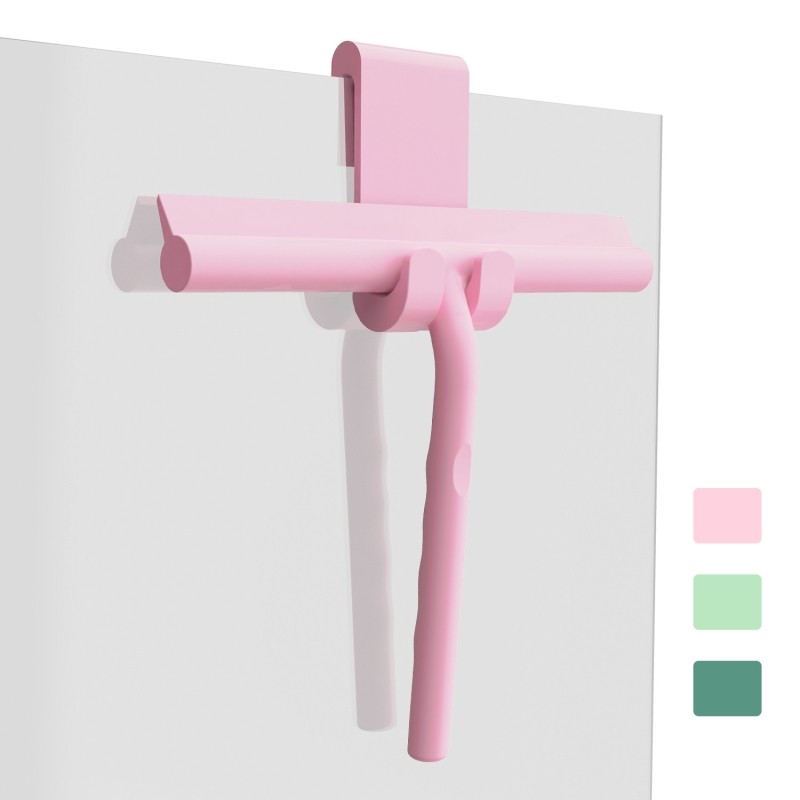 多色硅胶刮水器擦玻璃浴室玻璃刮地板清洁工具家用商用玻璃刮