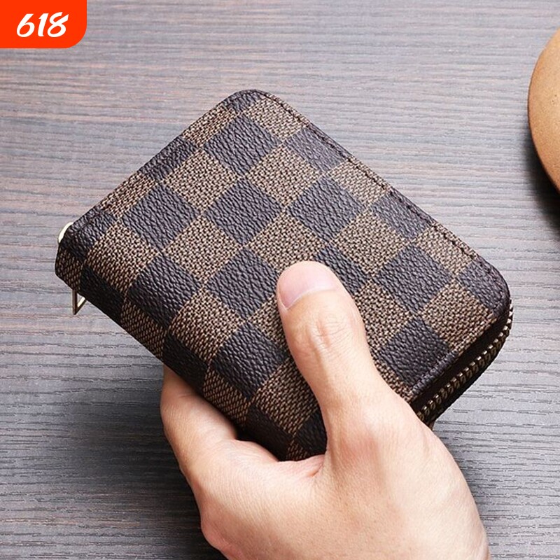 真软皮防消磁卡包证件收纳包女士多卡位大容量高档拉链驾驶证卡片