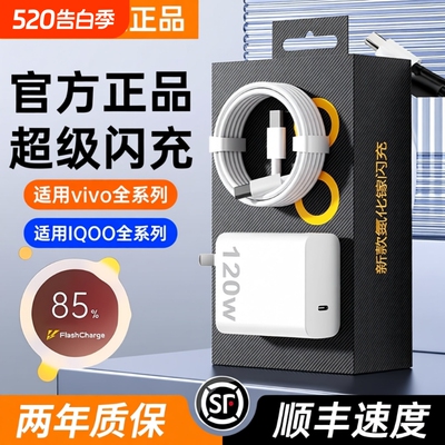 官方原配vivo120/200W充电器iqoo