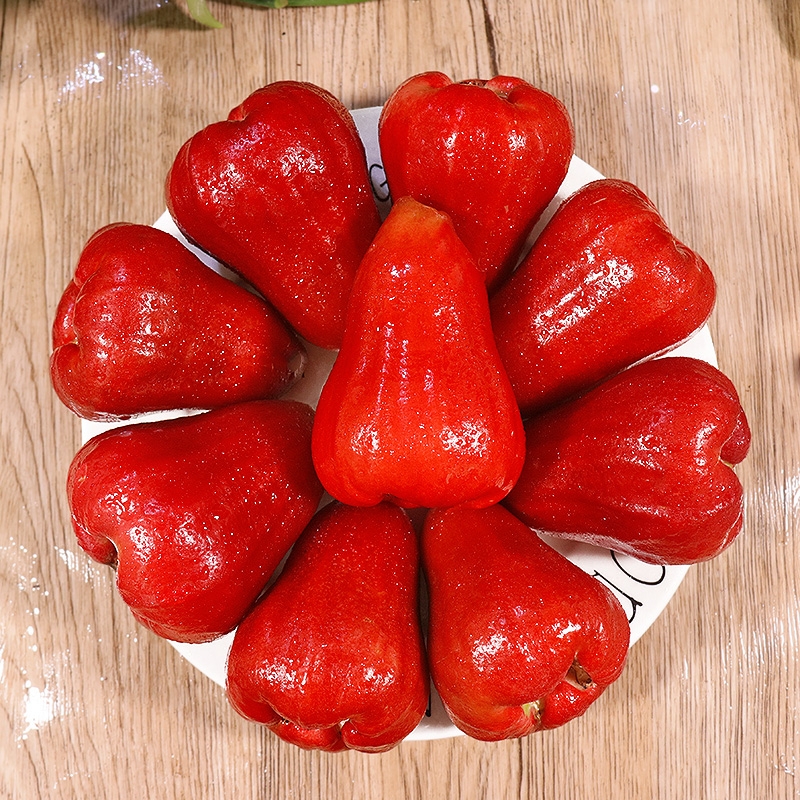 海南红宝石莲雾水果5斤当季新鲜水果特大果雾莲黑金刚连雾果整箱3