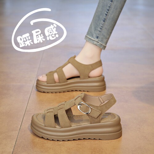意尔康心选罗马凉鞋女外