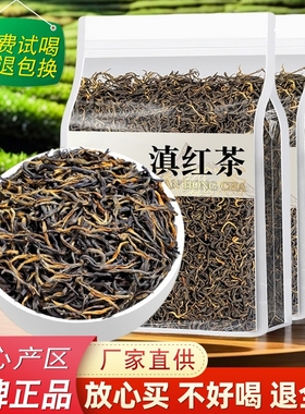 古树滇红茶正品春茶浓香型2025新茶叶蜜香红茶云南凤庆高山茶散装