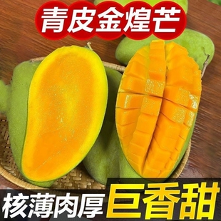 广西.青皮金煌芒净重4.5斤  果王单果500G+