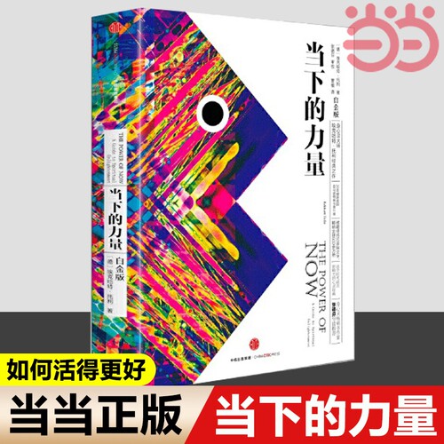 当下的力量新版白金版硬皮精装埃克哈特·托利著张德芬活在当下自我实现励志读物心灵大师经典之作畅销正版书籍新世界