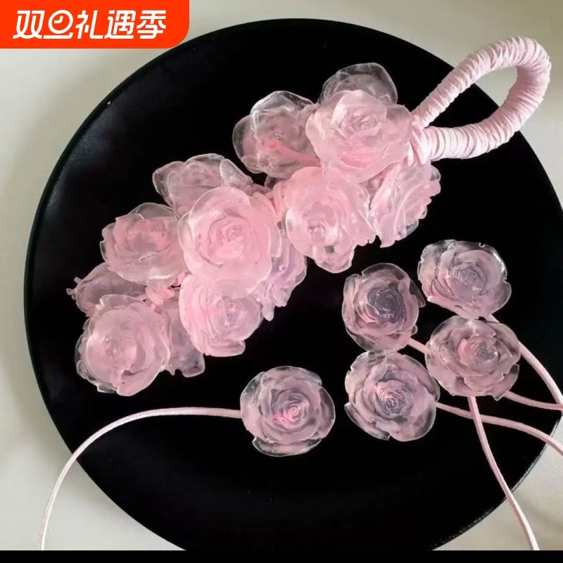 手工玫瑰花香皂香薰伴手礼女伴娘礼品香薰皂葡萄手工皂香薰摆件