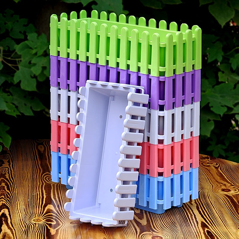 围栏长方形花盆栅栏式加厚花槽阳台菜园育苗种菜盆栽大号无孔水培