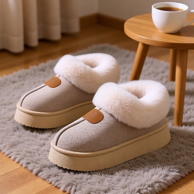 厚底防滑棉拖鞋女款|千人回购