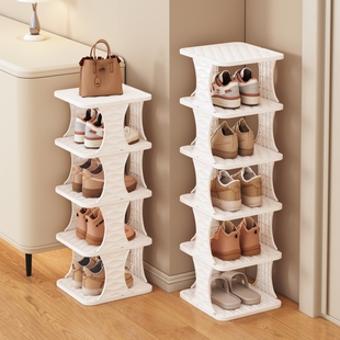 子收纳神器 柜省空间室内宿舍用鞋 鞋 架简易家用门口多层小窄塑料鞋